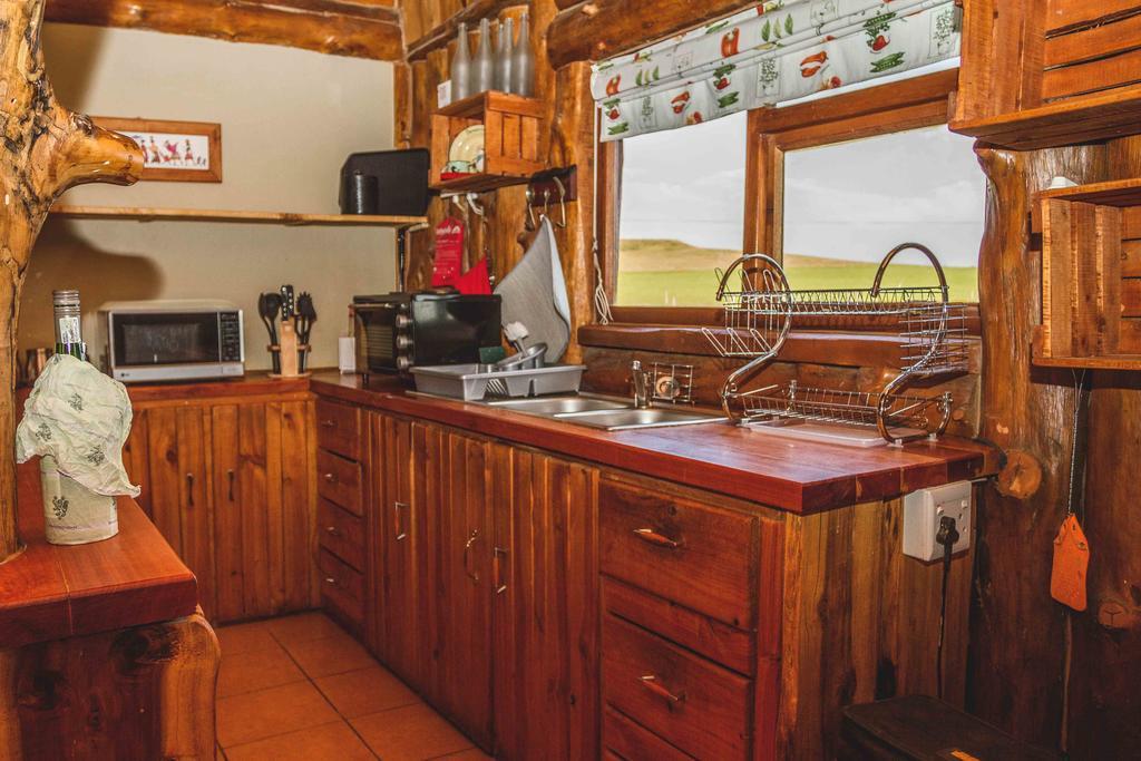 A Log Home At Buffalo Creek Buffeljagsrivier Kültér fotó