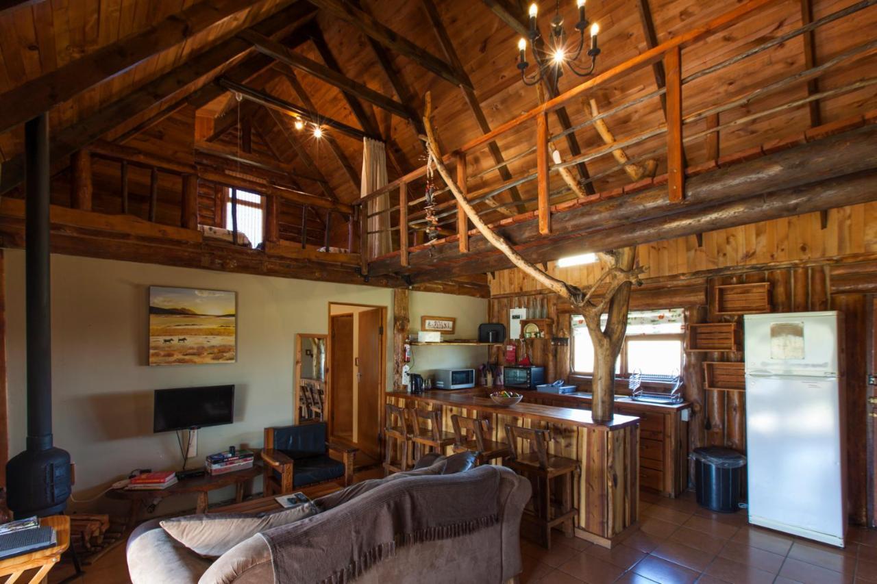 A Log Home At Buffalo Creek Buffeljagsrivier Kültér fotó