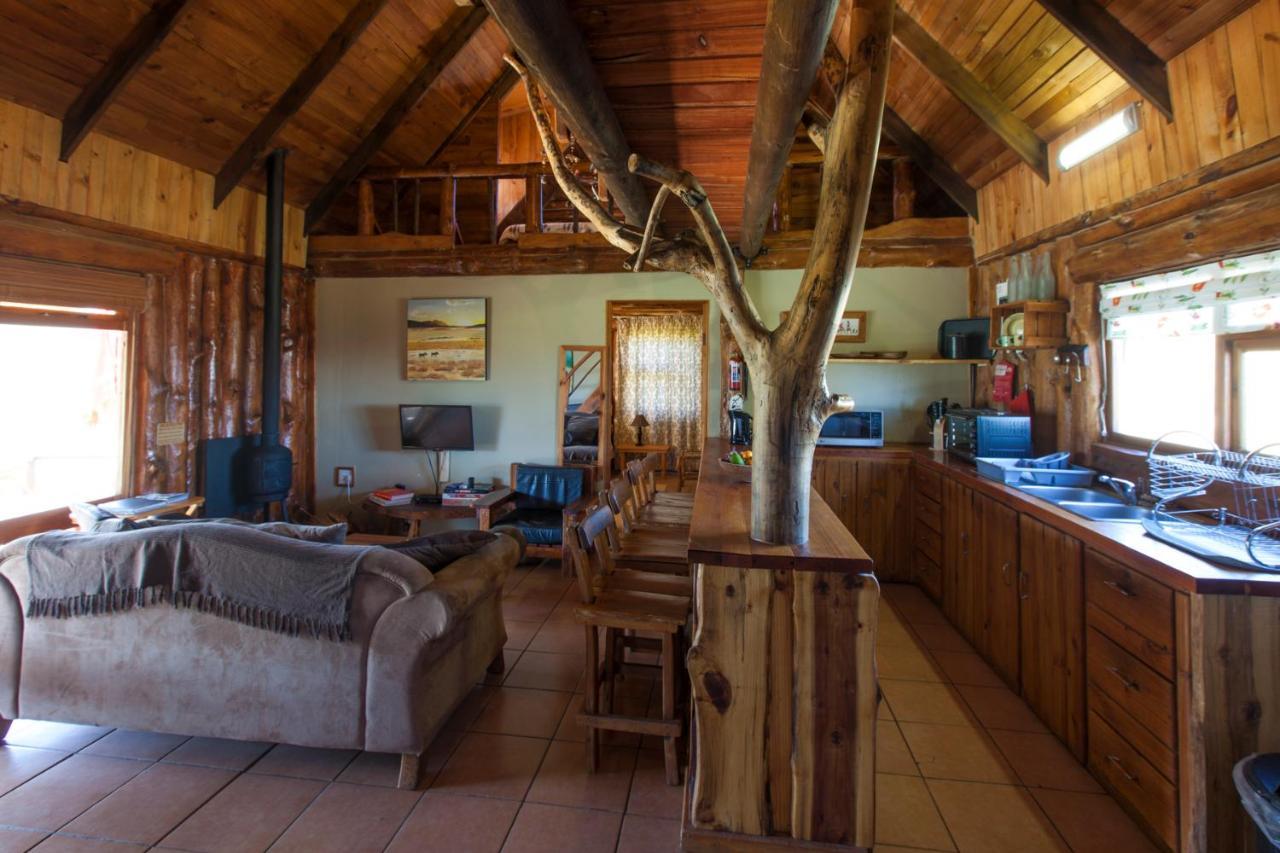 A Log Home At Buffalo Creek Buffeljagsrivier Kültér fotó